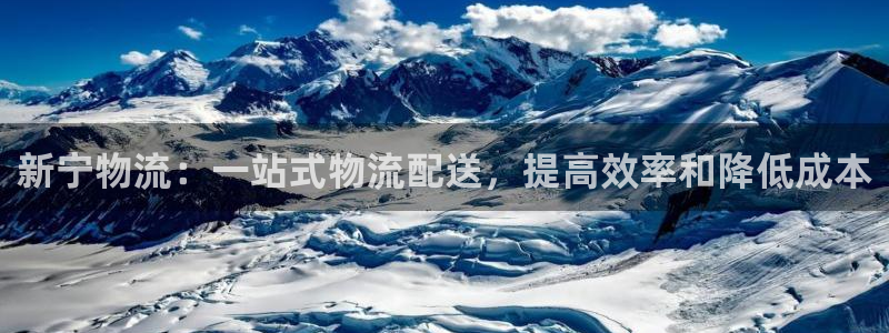28圈网站怎么注册：新宁物流：一站式