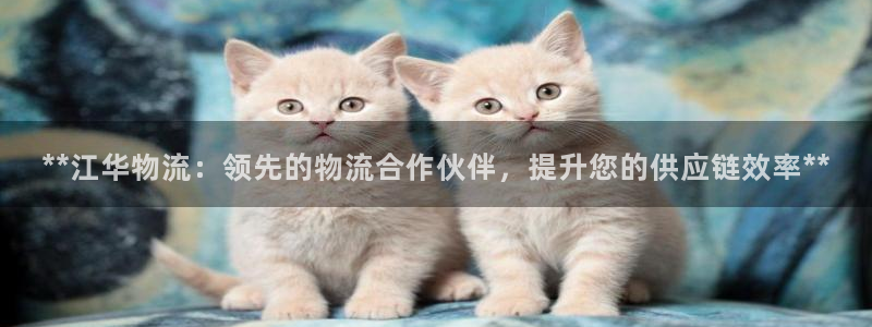28圈预测：**江华物流：领先的物流