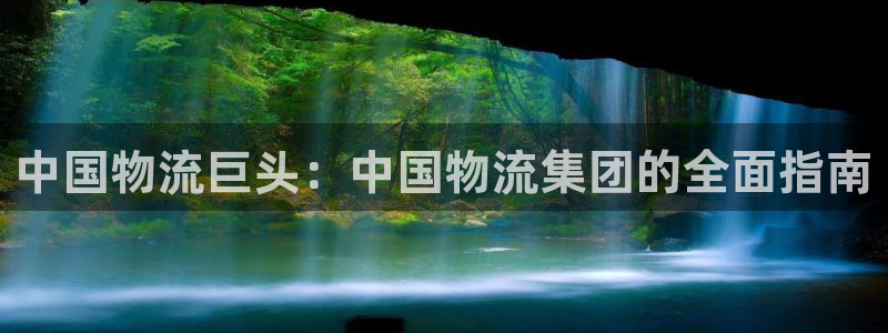 28圈注册流程：中国物流巨头：中国物